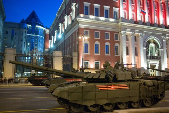 Victory Day parade rehearsal