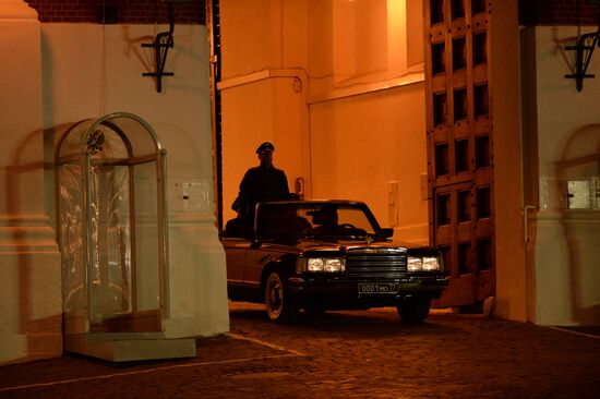 Victory Day parade rehearsal