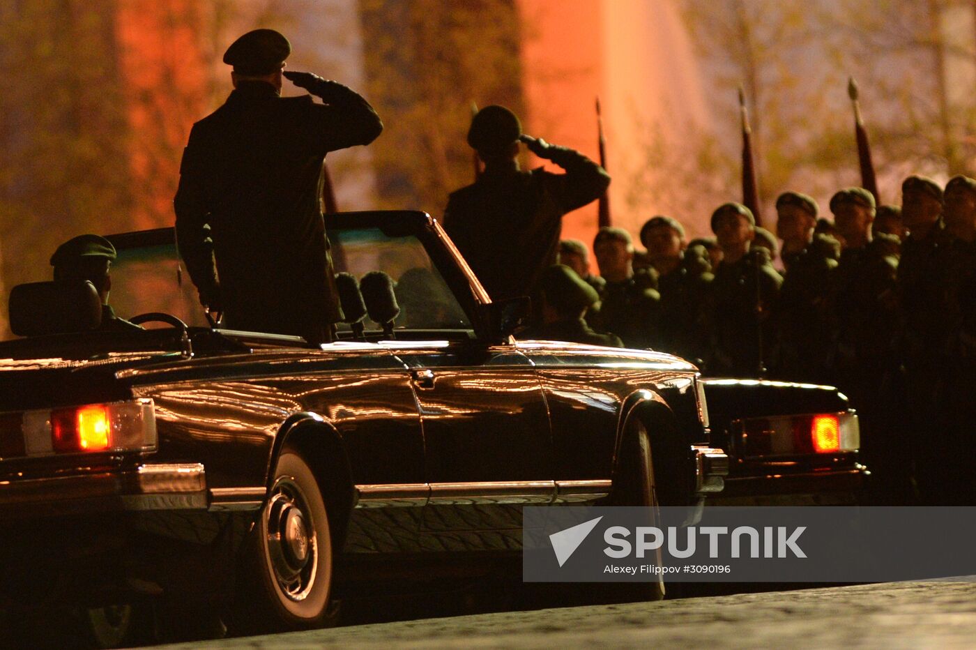 Victory Day parade rehearsal