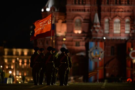 Victory Day parade rehearsal