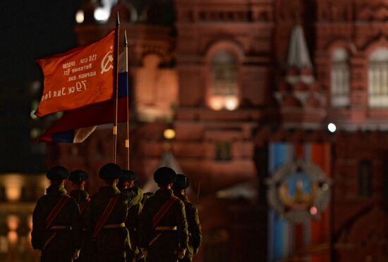Victory Day parade rehearsal