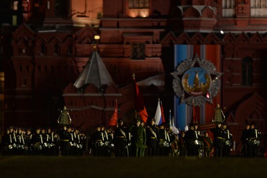 Victory Day parade rehearsal