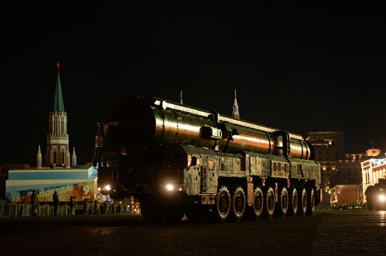 Victory Day parade rehearsal