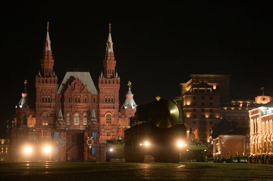 Victory Day parade rehearsal