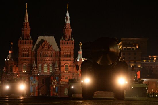 Victory Day parade rehearsal