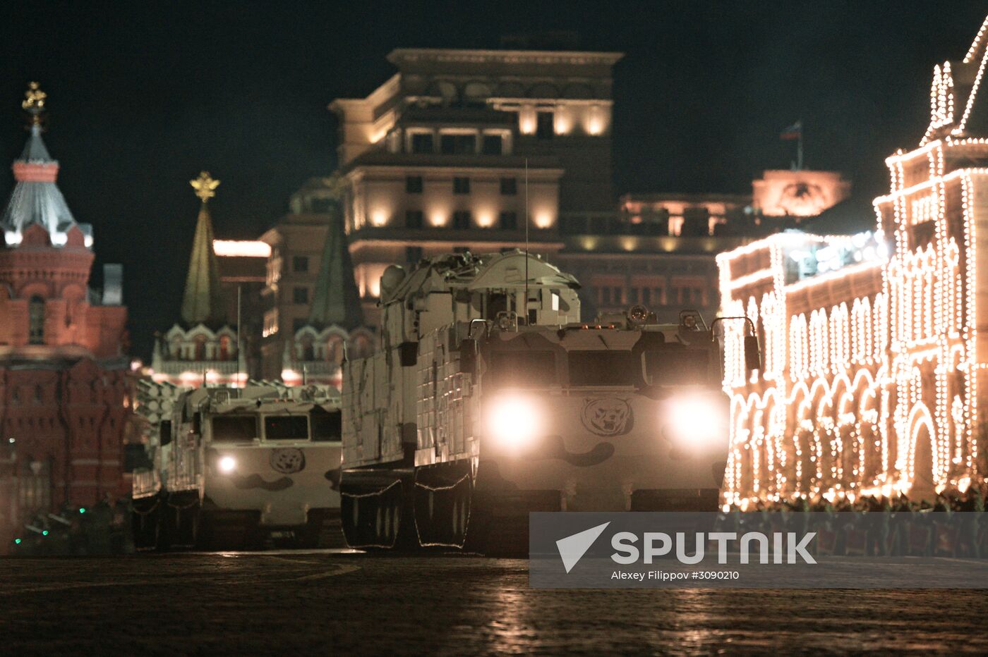 Victory Day parade rehearsal