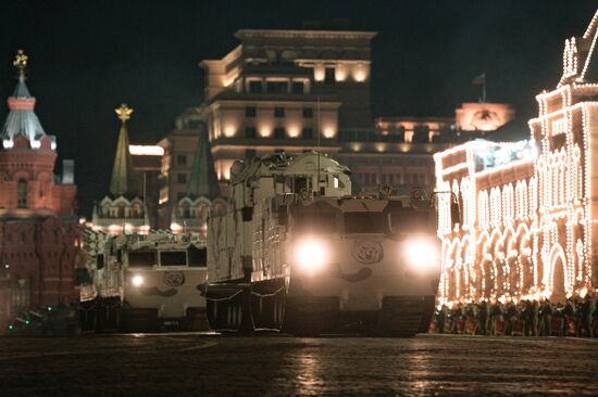 Victory Day parade rehearsal