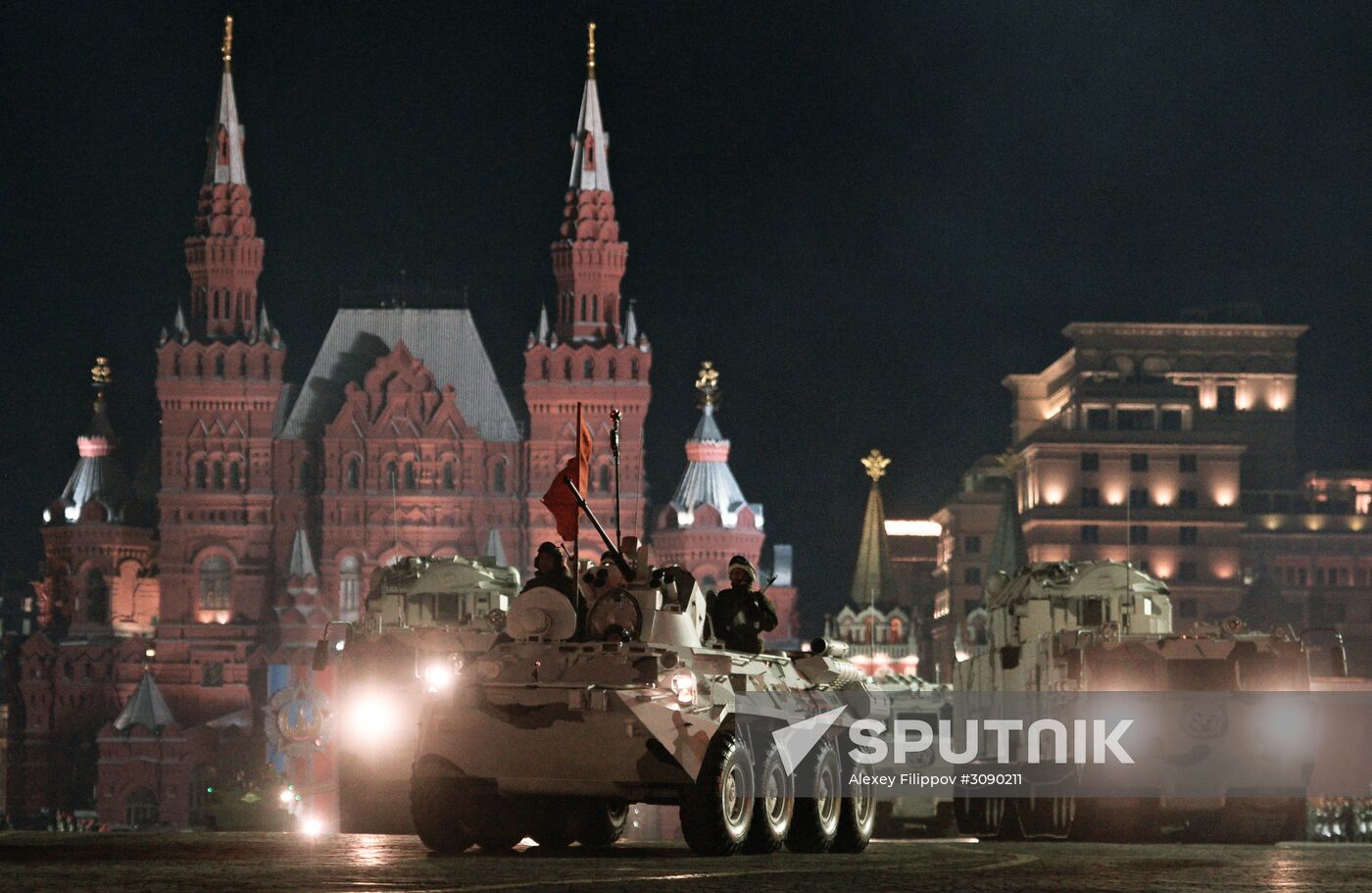 Victory Day parade rehearsal