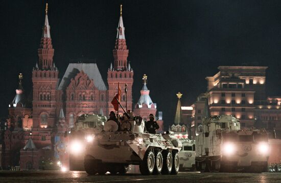 Victory Day parade rehearsal