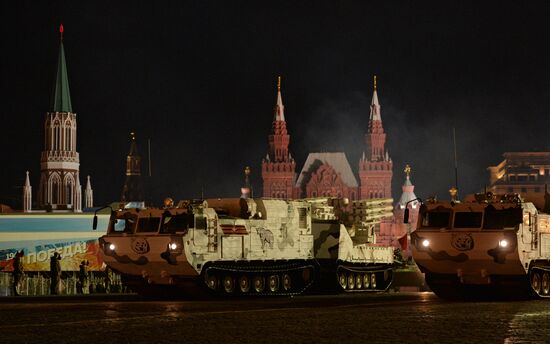 Victory Day parade rehearsal