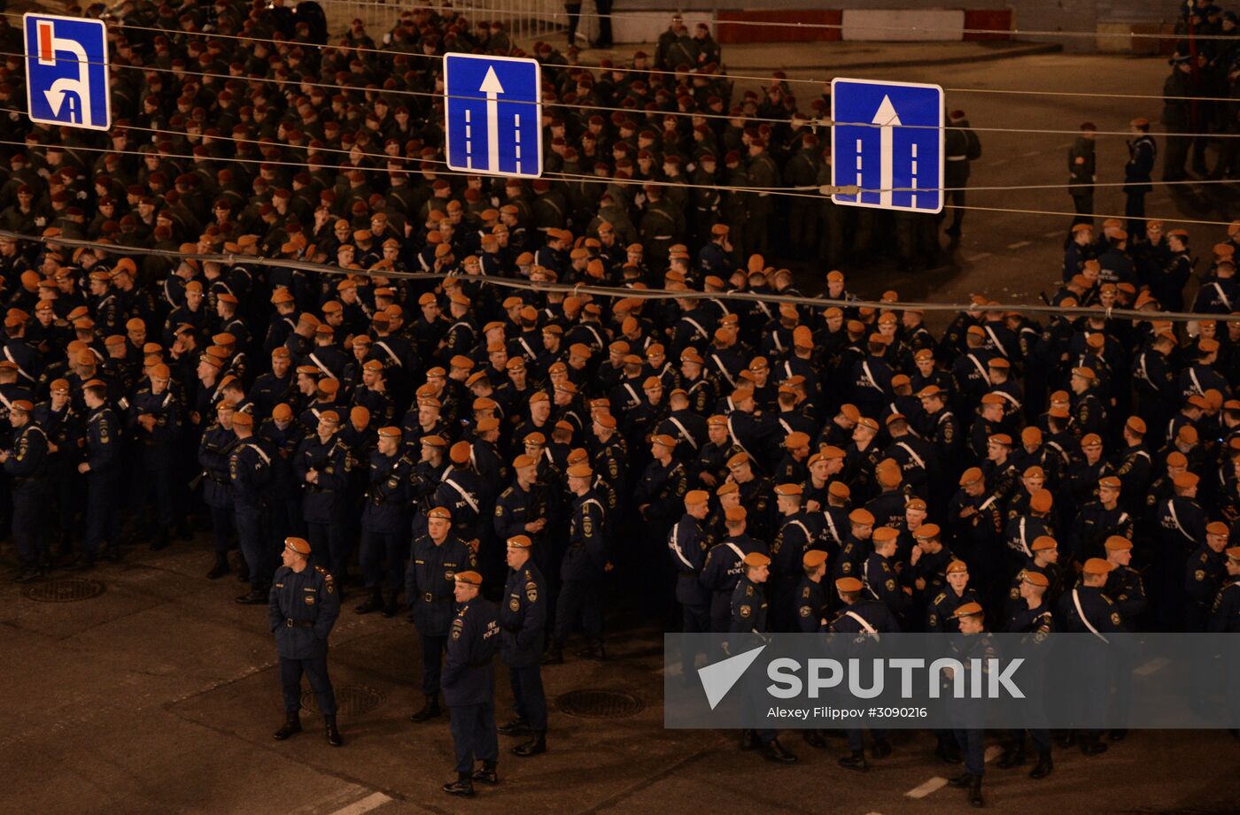 Victory Day parade rehearsal