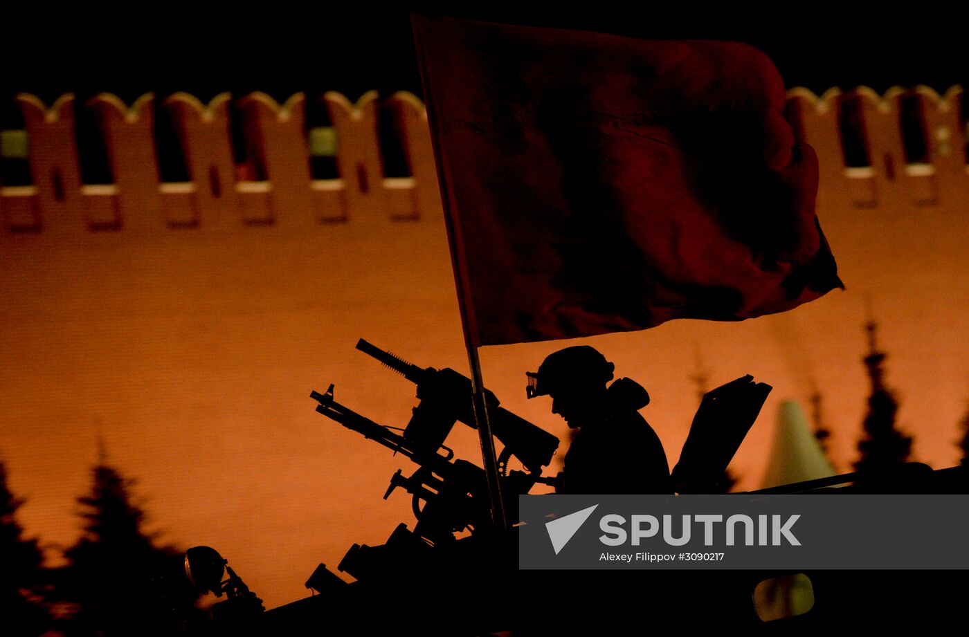 Victory Day parade rehearsal