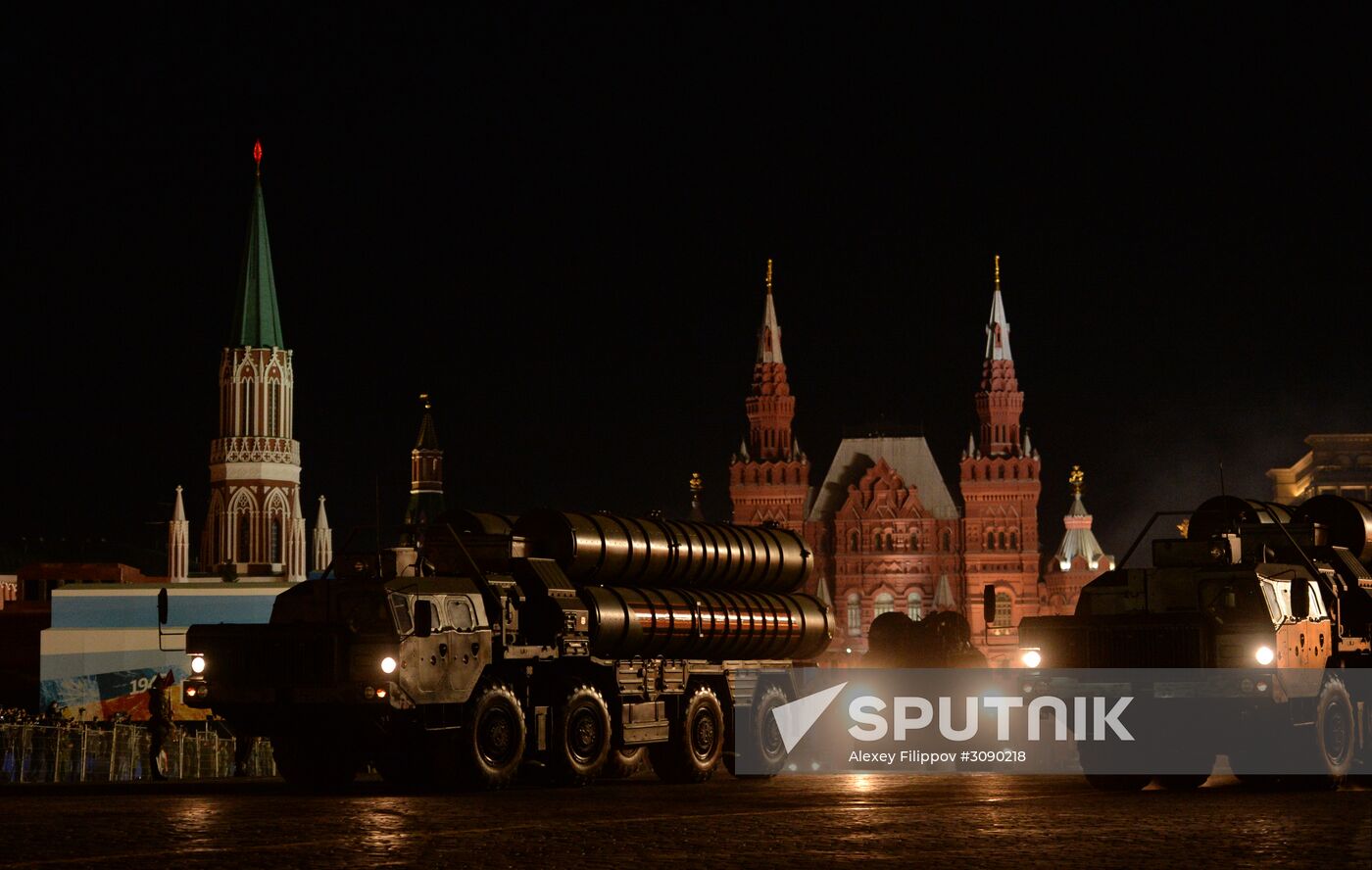 Victory Day parade rehearsal