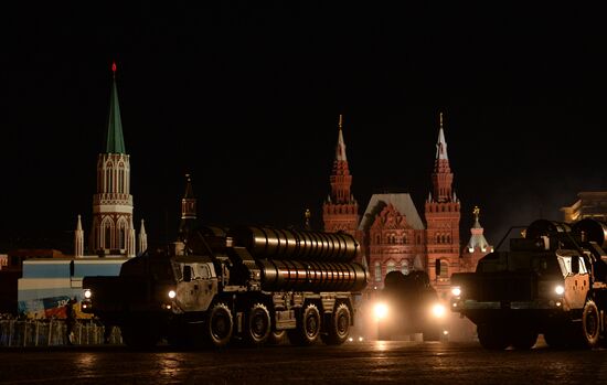 Victory Day parade rehearsal