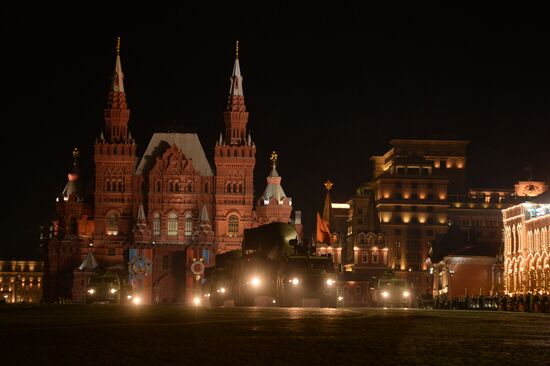Victory Day parade rehearsal