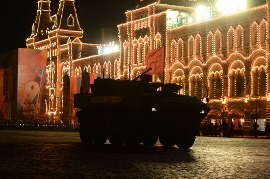 Victory Day parade rehearsal