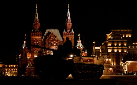 Victory Day parade rehearsal