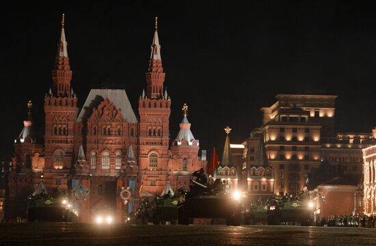 Victory Day parade rehearsal