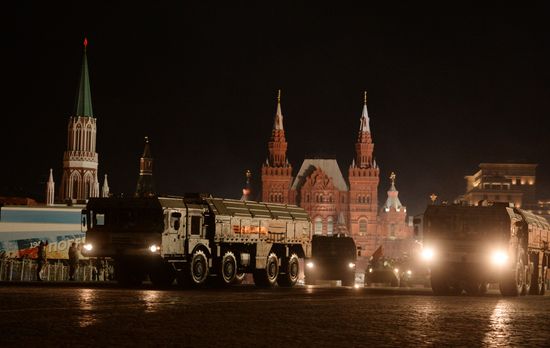 Victory Day parade rehearsal