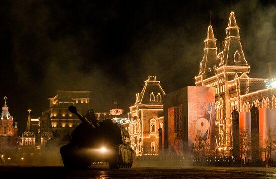 Victory Day parade rehearsal