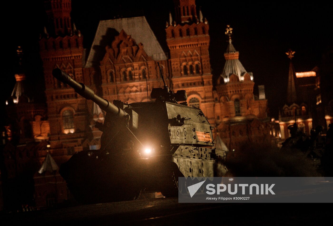 Victory Day parade rehearsal