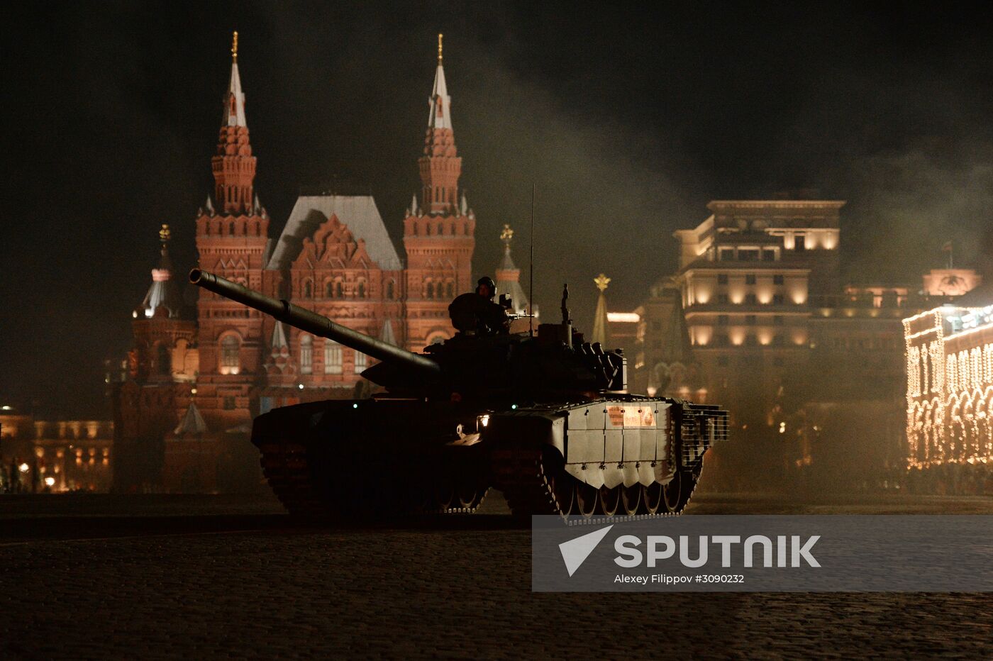 Victory Day parade rehearsal