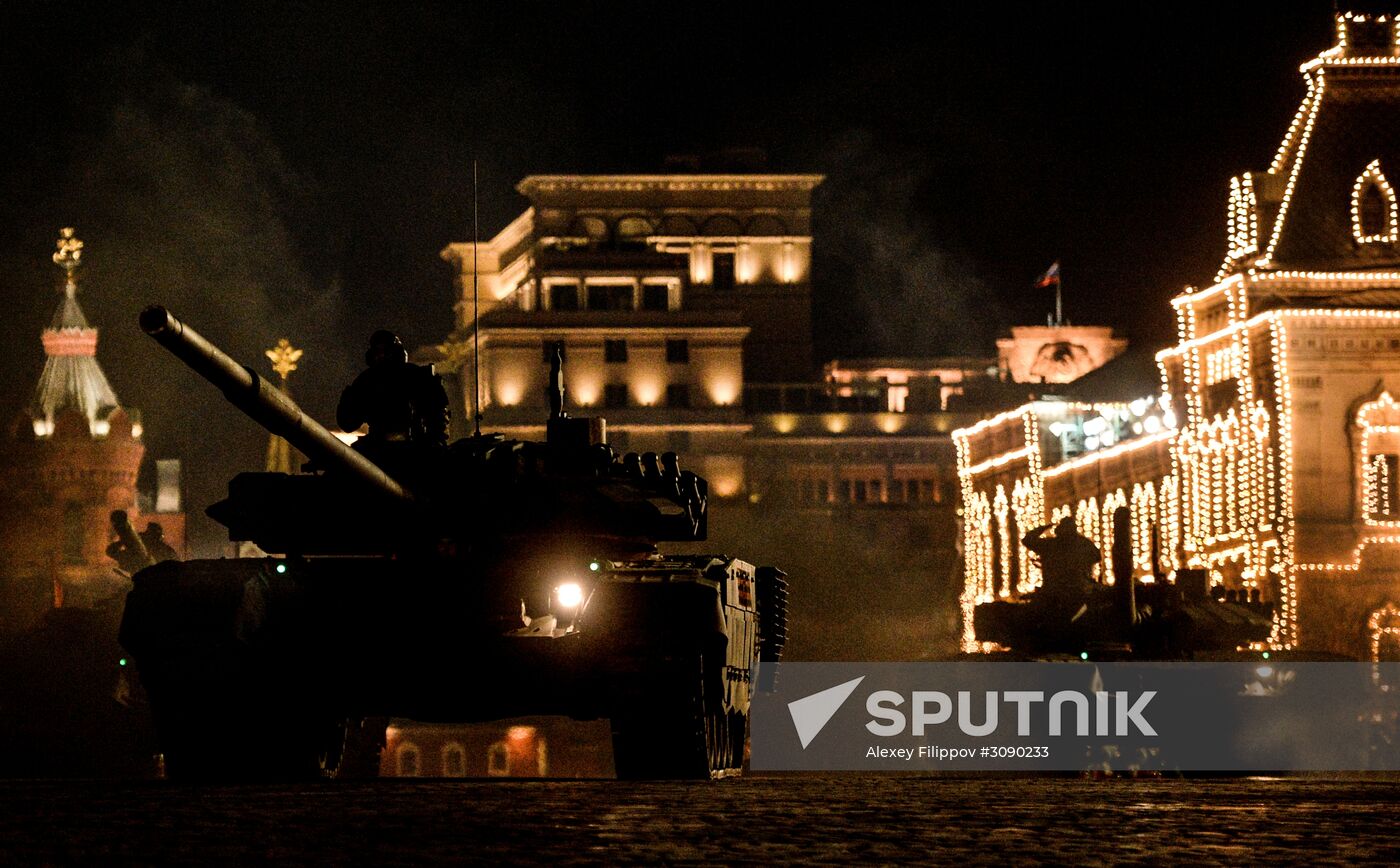 Victory Day parade rehearsal