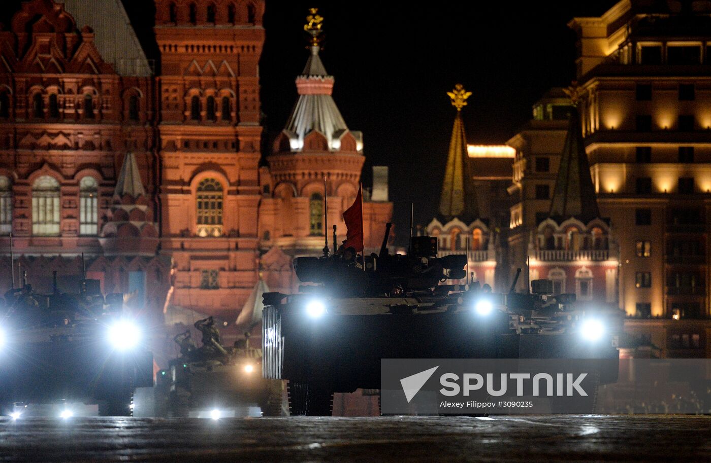 Victory Day parade rehearsal