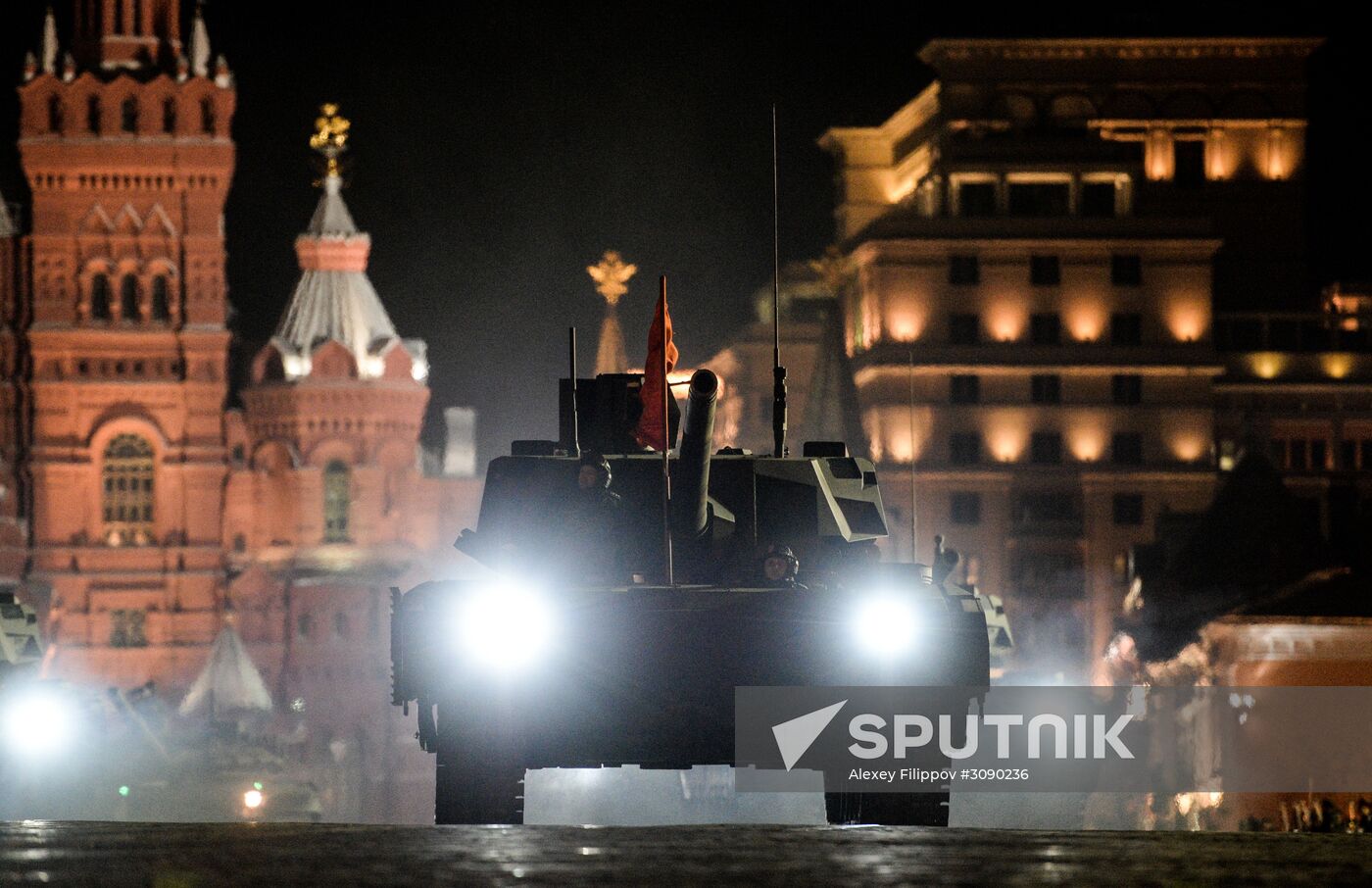 Victory Day parade rehearsal