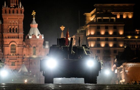 Victory Day parade rehearsal