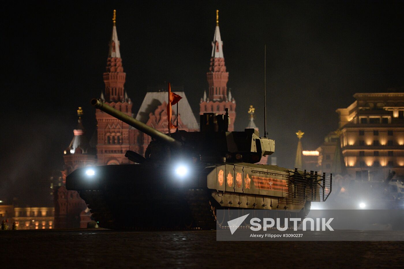 Victory Day parade rehearsal