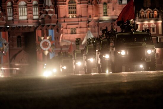 Victory Day parade rehearsal