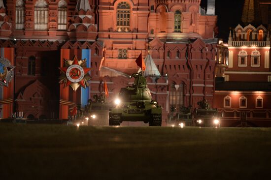 Victory Day parade rehearsal