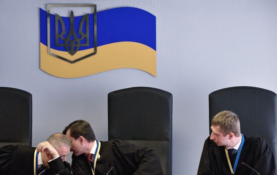 Obolonsky court hears Viktor Yanukovych's case