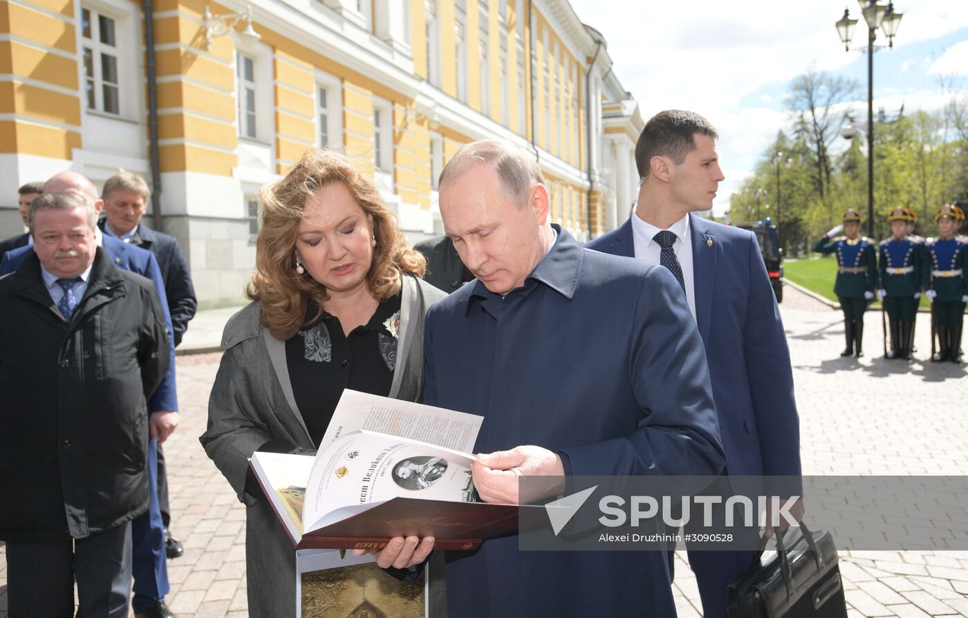 Cross unveiled at the Kremlin in honor of Grand Prince Sergei Aleksandrovich