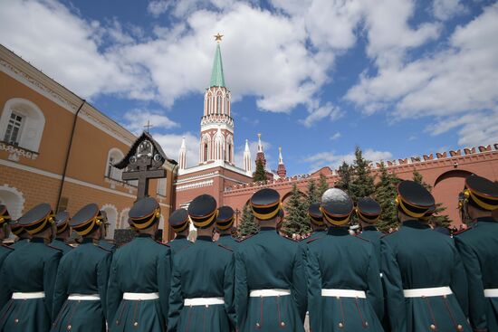 Cross unveiled at the Kremlin in honor of Grand Prince Sergei Aleksandrovich
