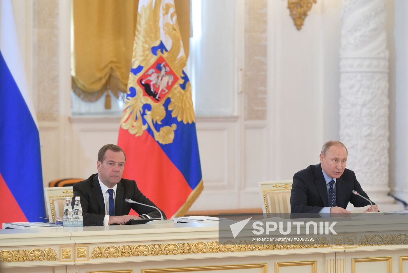 President Vladimir Putin holds meeting of State Council and Commission for Monitoring Socioeconomic Development