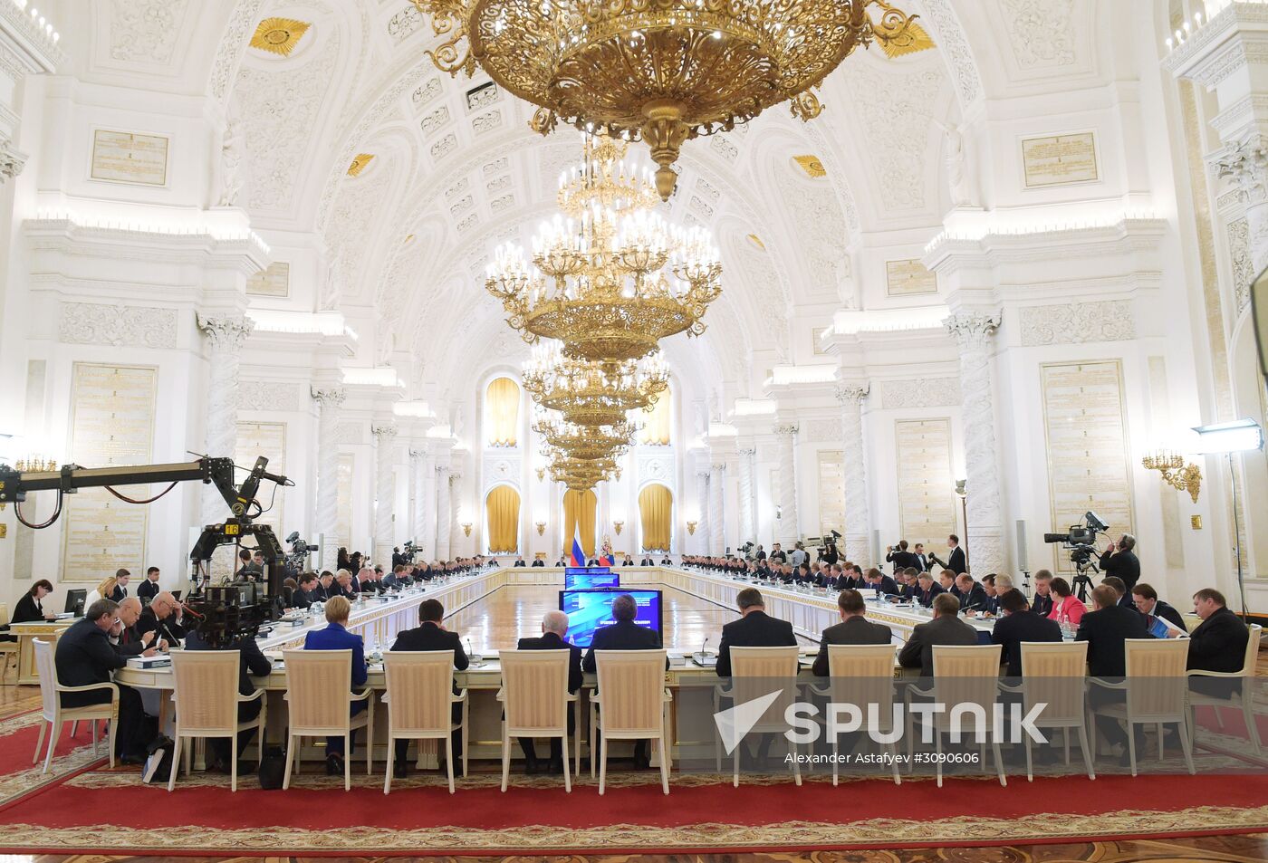 President Vladimir Putin holds meeting of State Council and Commission for Monitoring Socioeconomic Development