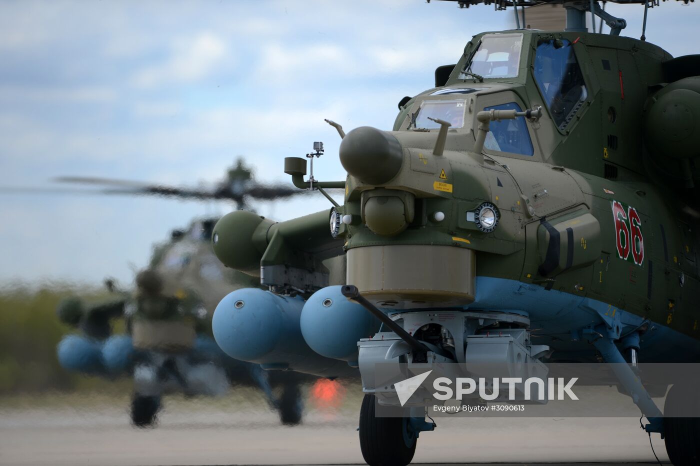 Rehearsal of Victory Day parade's airshow