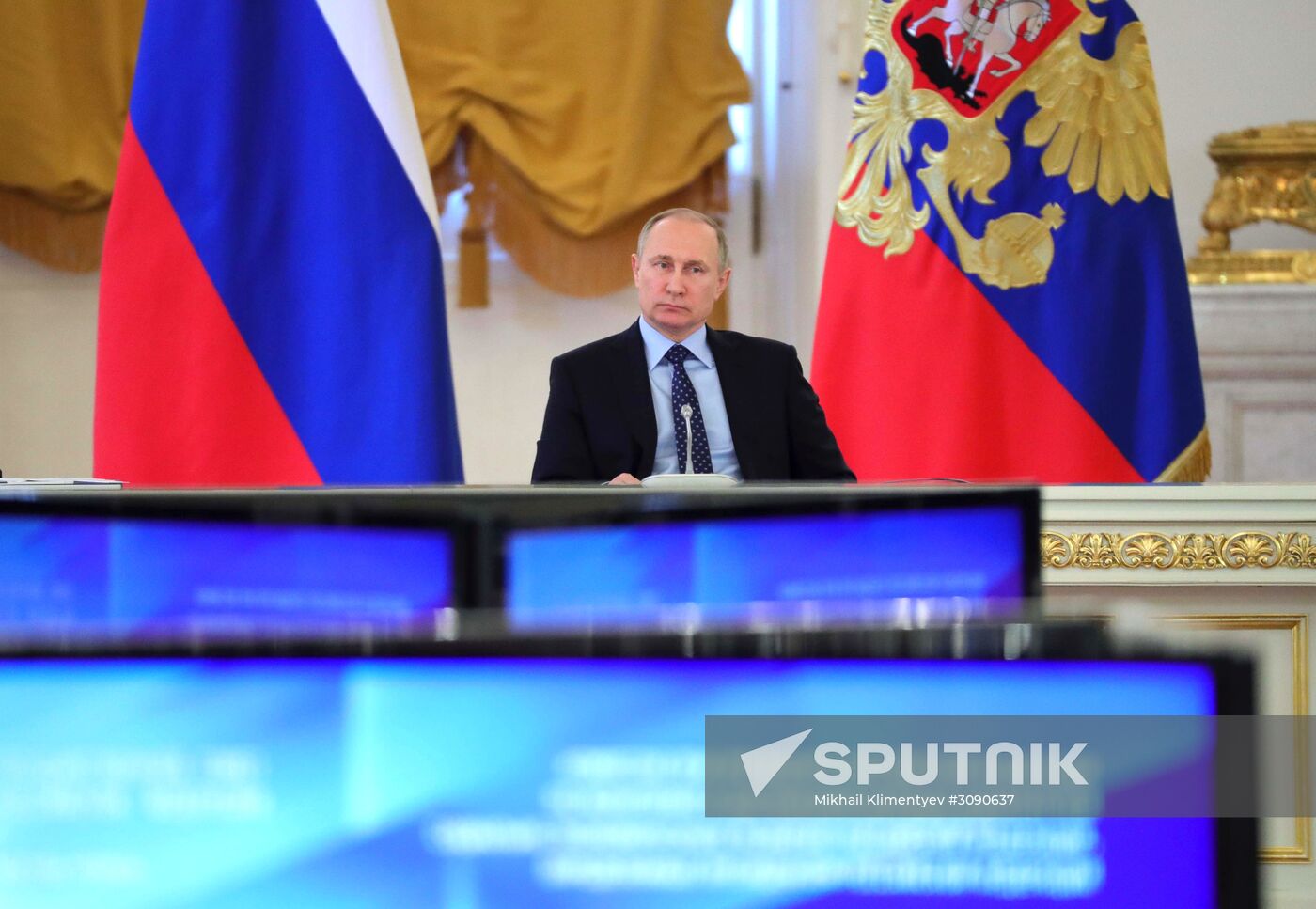 President Vladimir Putin holds meeting of State Council and Commission for Monitoring Socioeconomic Development