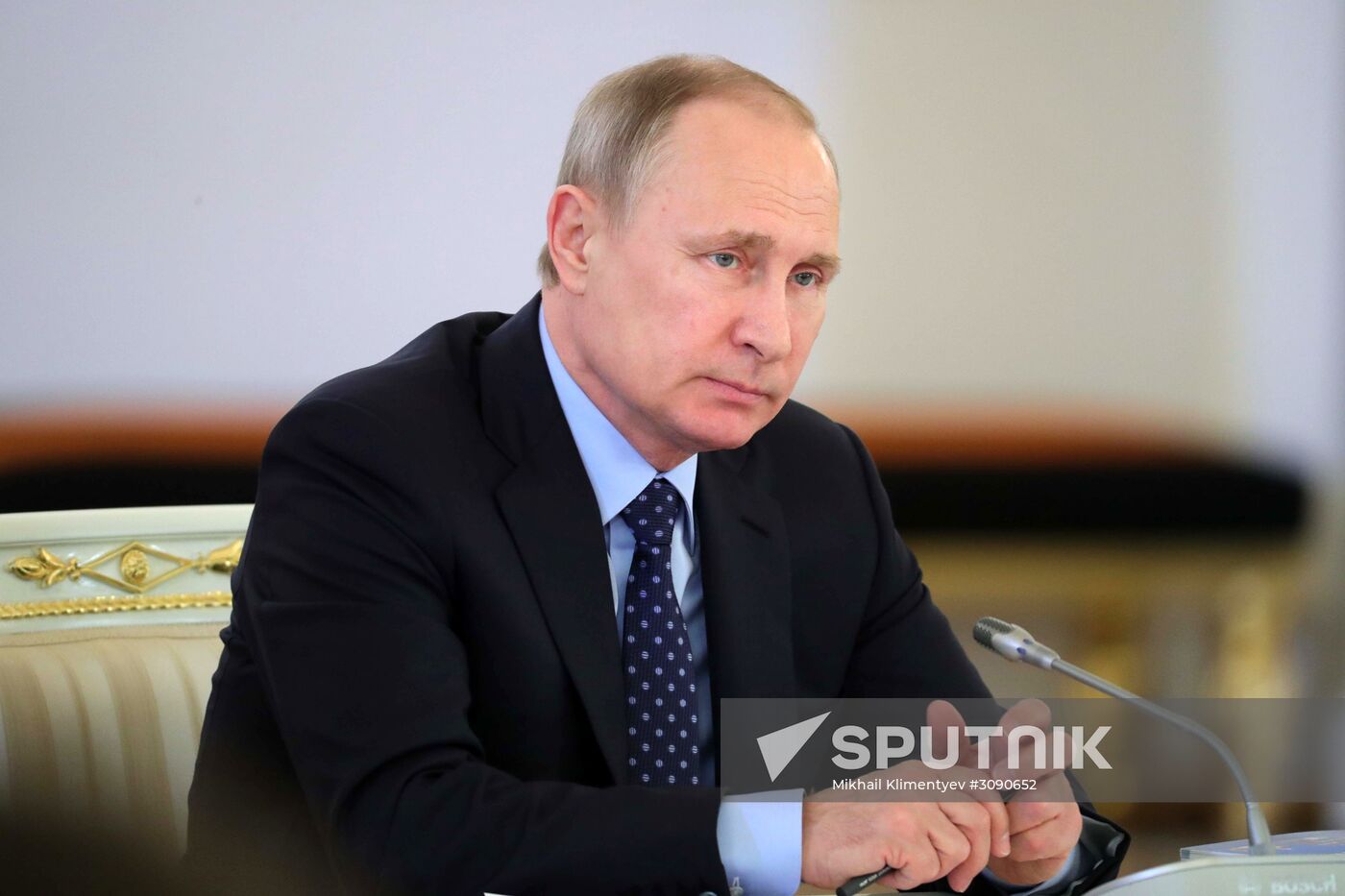 President Vladimir Putin holds meeting of State Council and Commission for Monitoring Socioeconomic Development