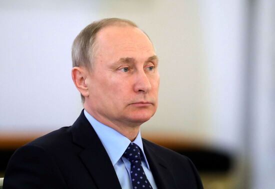 Russian President V. Putin holds joint session of State Council and Commission for Monitoring Targeted Socioeconomic Development Indicators