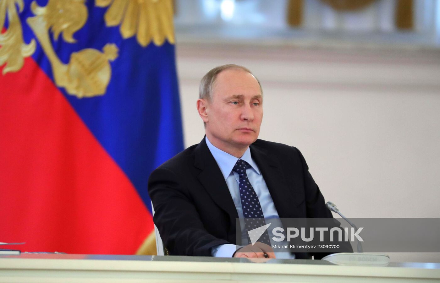 President Vladimir Putin State Council and Commission for Monitoring Socioeconomic Development