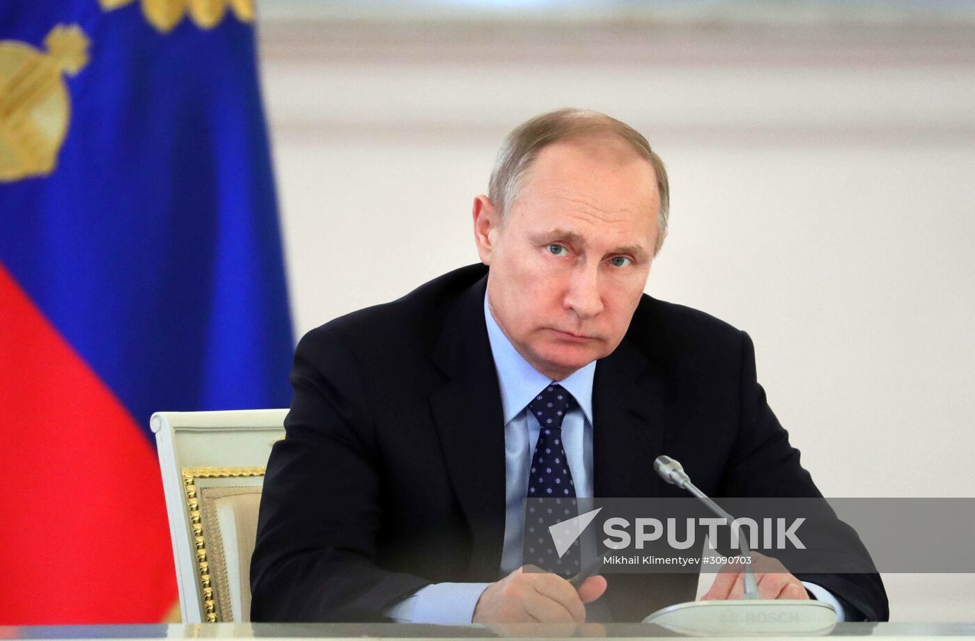 President Vladimir Putin State Council and Commission for Monitoring Socioeconomic Development