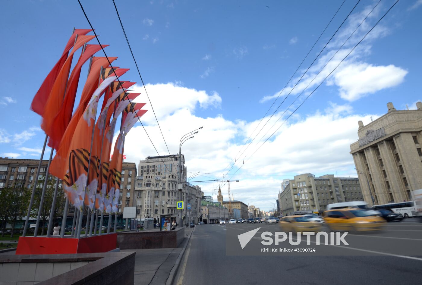 Moscow is decorated for Victory Day celebrations