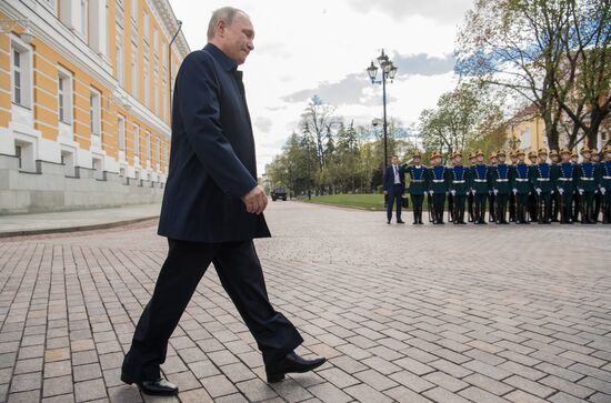 Cross unveiled at the Kremlin in honor of Grand Prince Sergei Aleksandrovich