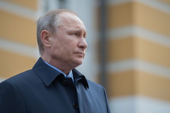 Cross unveiled at the Kremlin in honor of Grand Prince Sergei Aleksandrovich