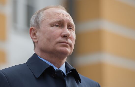 Cross unveiled at the Kremlin in honor of Grand Prince Sergei Aleksandrovich