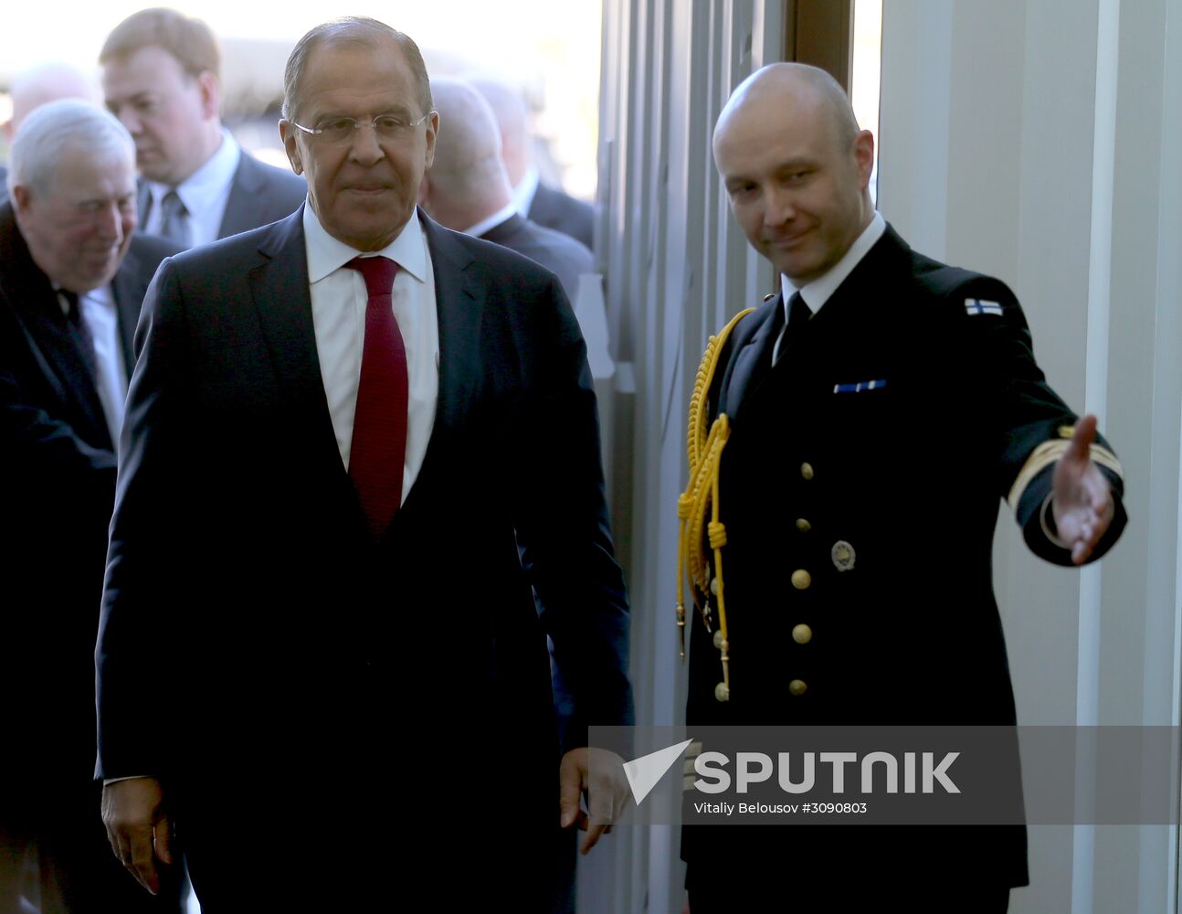 Foreign Minister Sergei Lavrov visits Helsinki