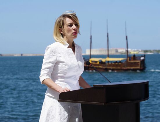 Briefing by Foreign Ministry Official Spokesperson Maria Zakharova in Sevastopol